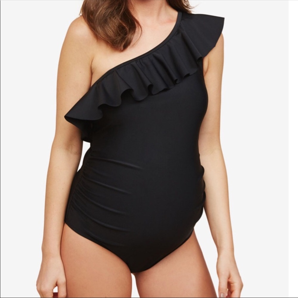 Maternity one piece swim suit
